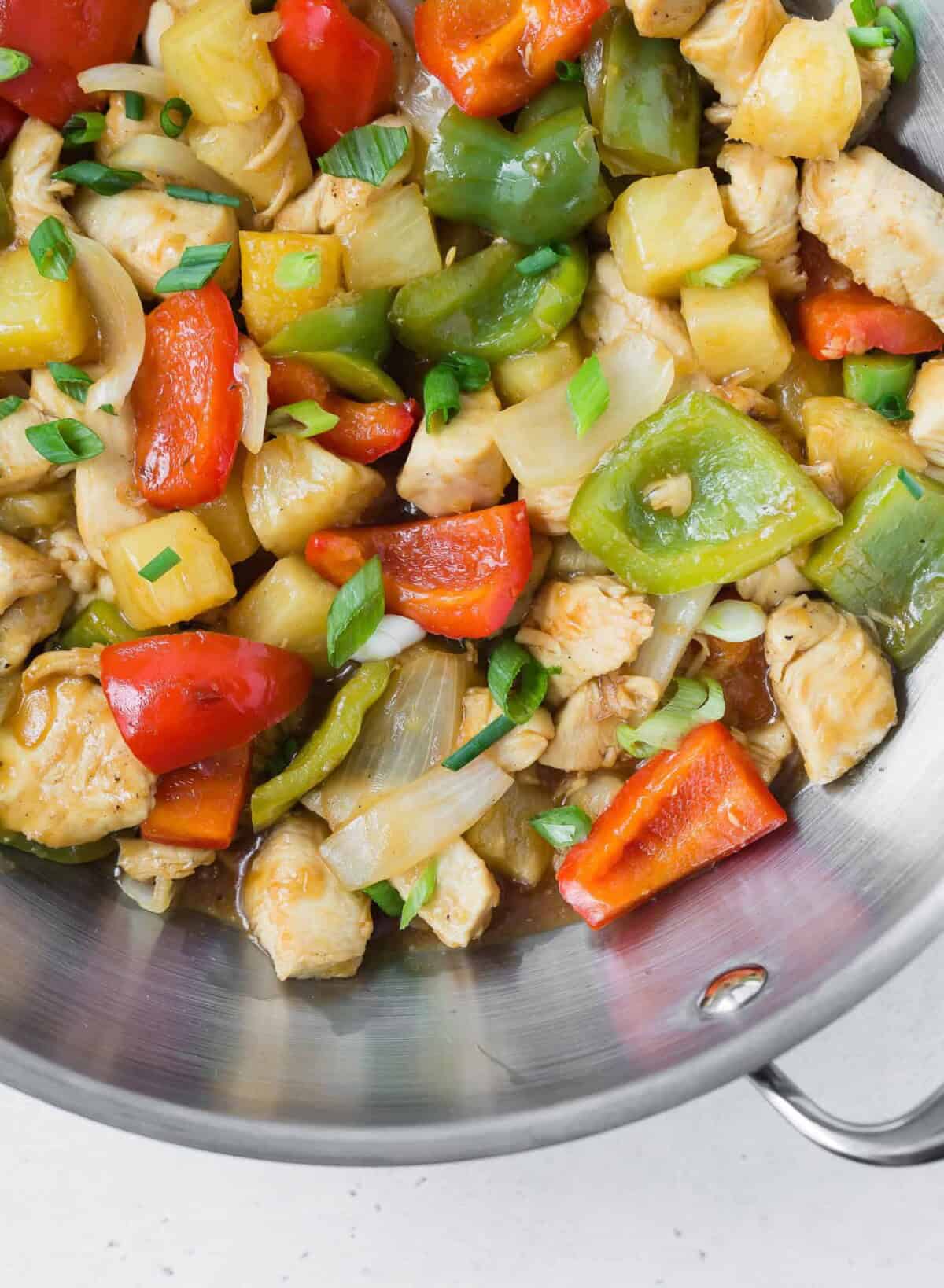 Sweet and Sour Chicken Stir Fry Recipe - Rachel Cooks®