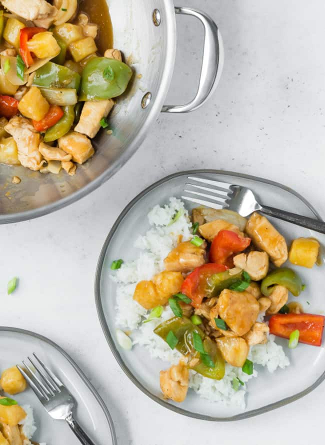 Sweet and Sour Chicken Stir Fry Recipe - Rachel Cooks®