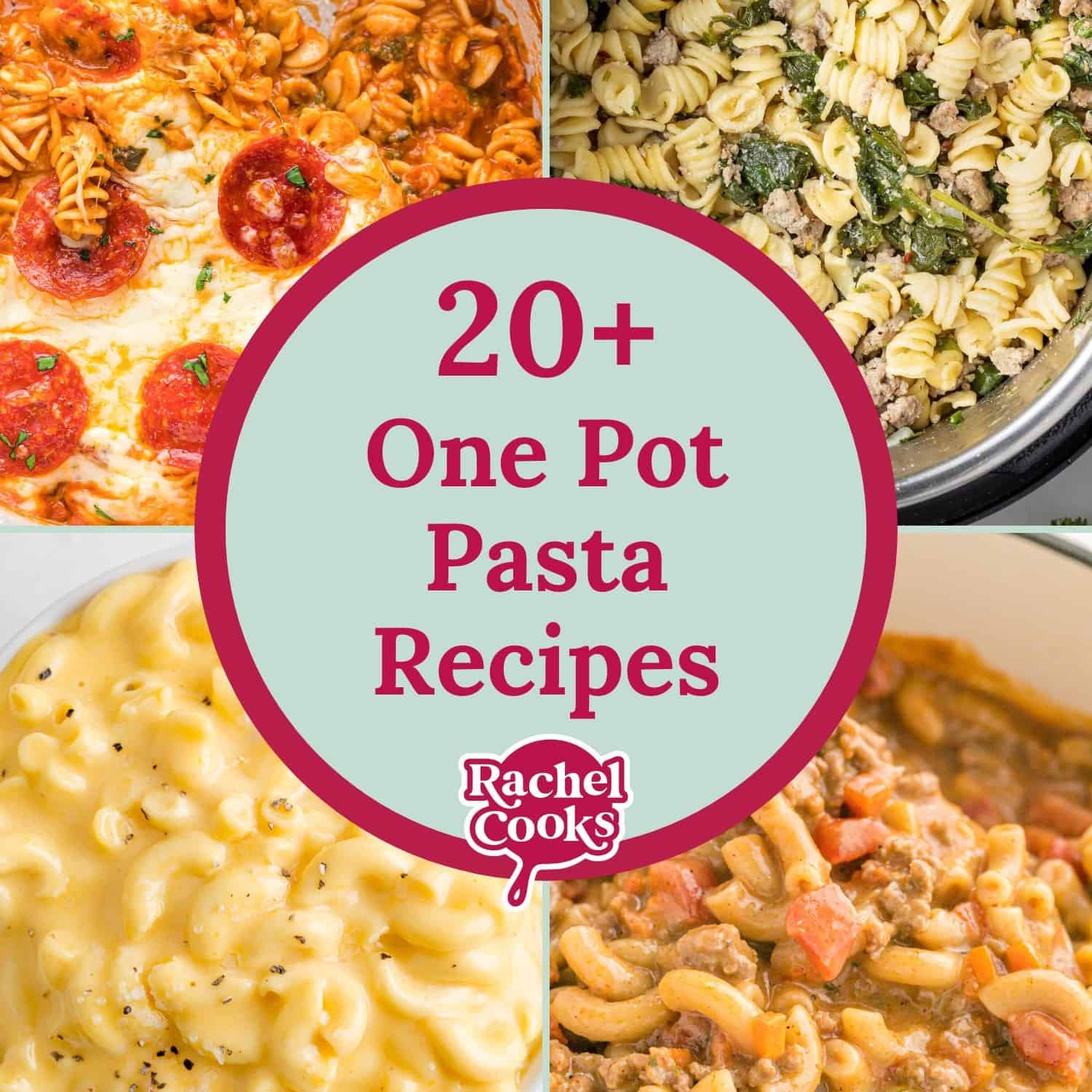 One Pot Pasta Recipes – over 20 easy recipes!
