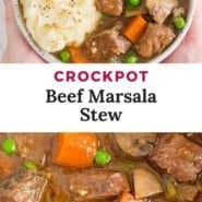 Slow Cooker Beef Marsala Stew Recipe  - 98