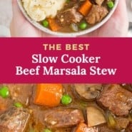 Slow Cooker Beef Marsala Stew Recipe  - 97