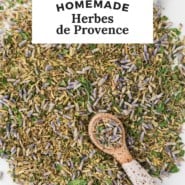 Pinterest image for herbes de Provence.