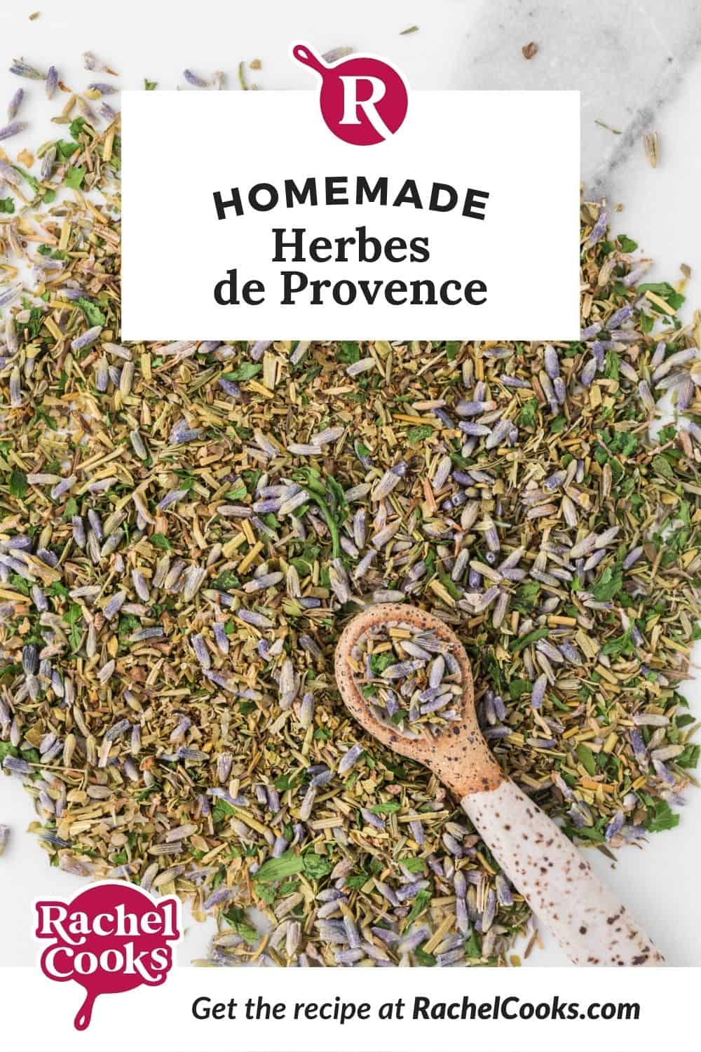 Pinterest image for herbes de Provence.