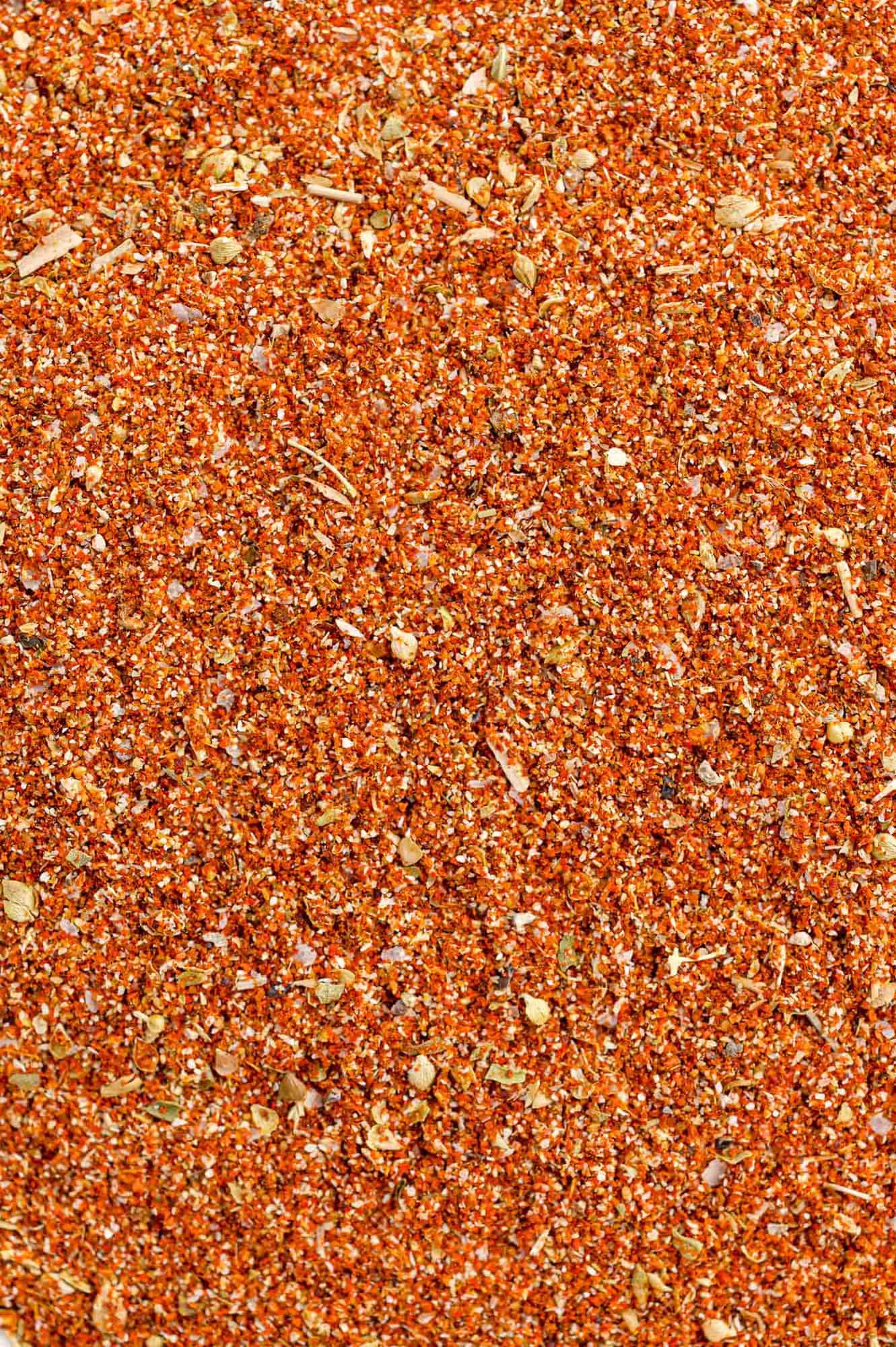 Close up, full view of Southwest seasoning.