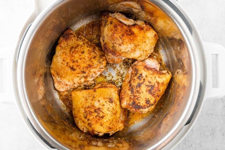 Instant Pot Chicken Thighs Recipe - Rachel Cooks®