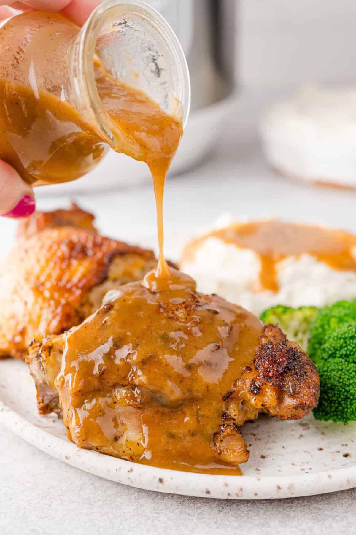 Instant Pot Chicken Thighs Recipe - Rachel Cooks®