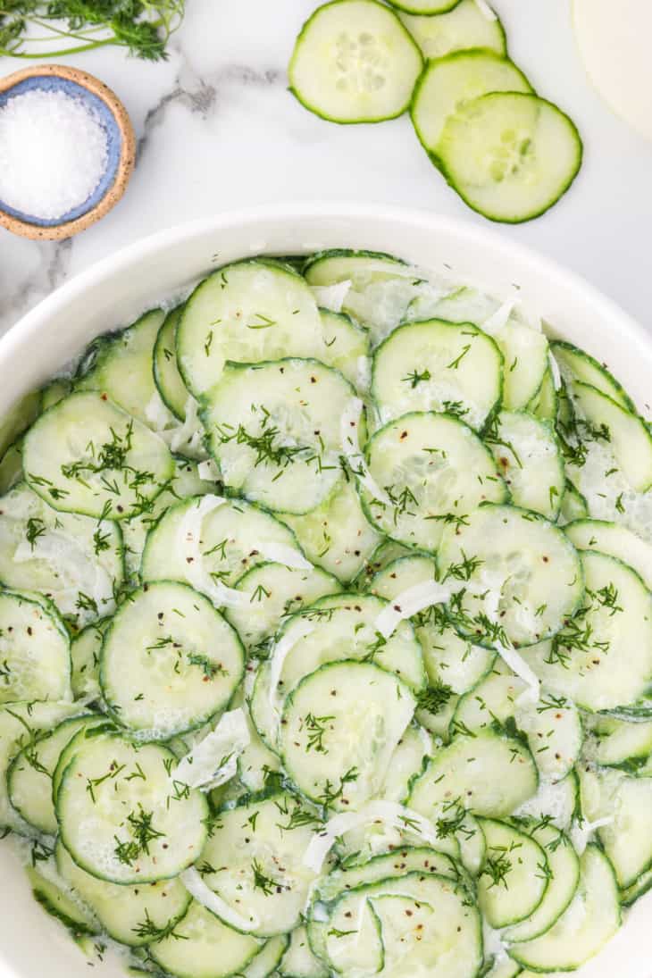 German Cucumber Salad | Rachel Cooks®