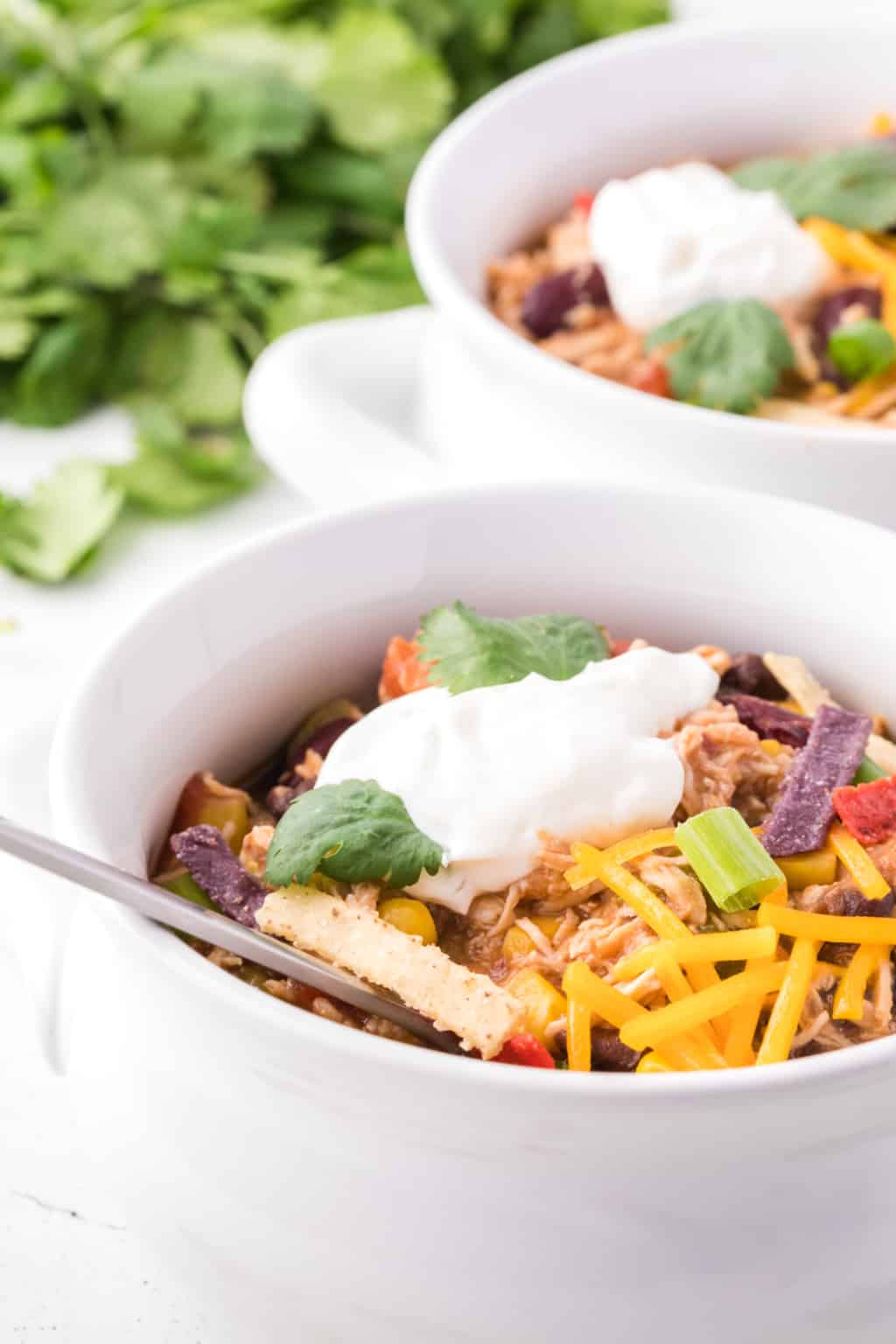 One Pot Chicken Taco Soup | Rachel Cooks