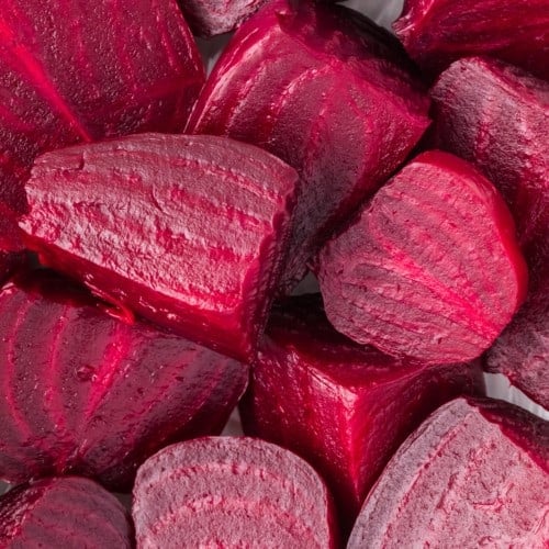 Instant pot beets, cut into chunks.