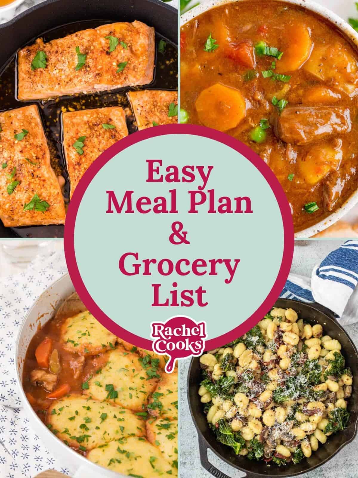 Meal plan 51 preview image with text and photos.