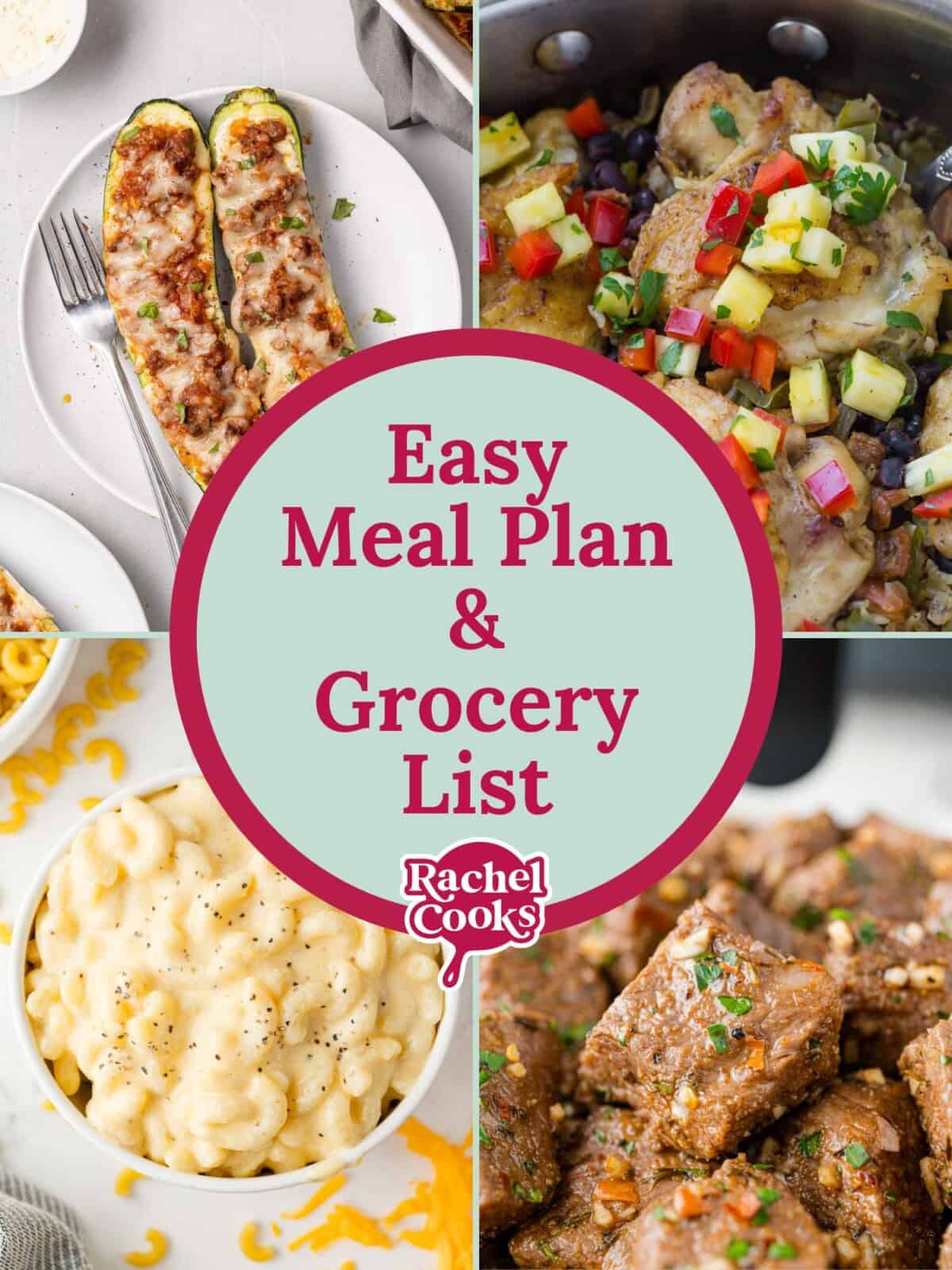 Meal plan 74 preview image with text and photos.