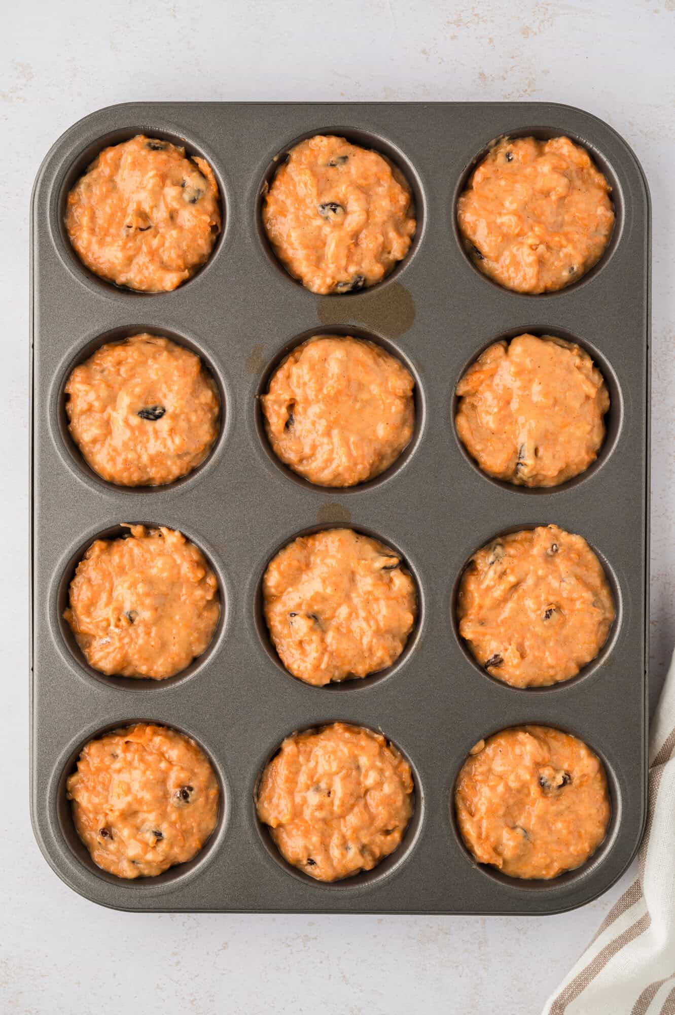 Muffins, before baking.