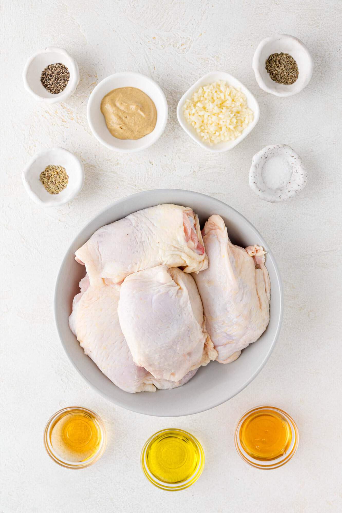 Ingredients needed for recipe.
