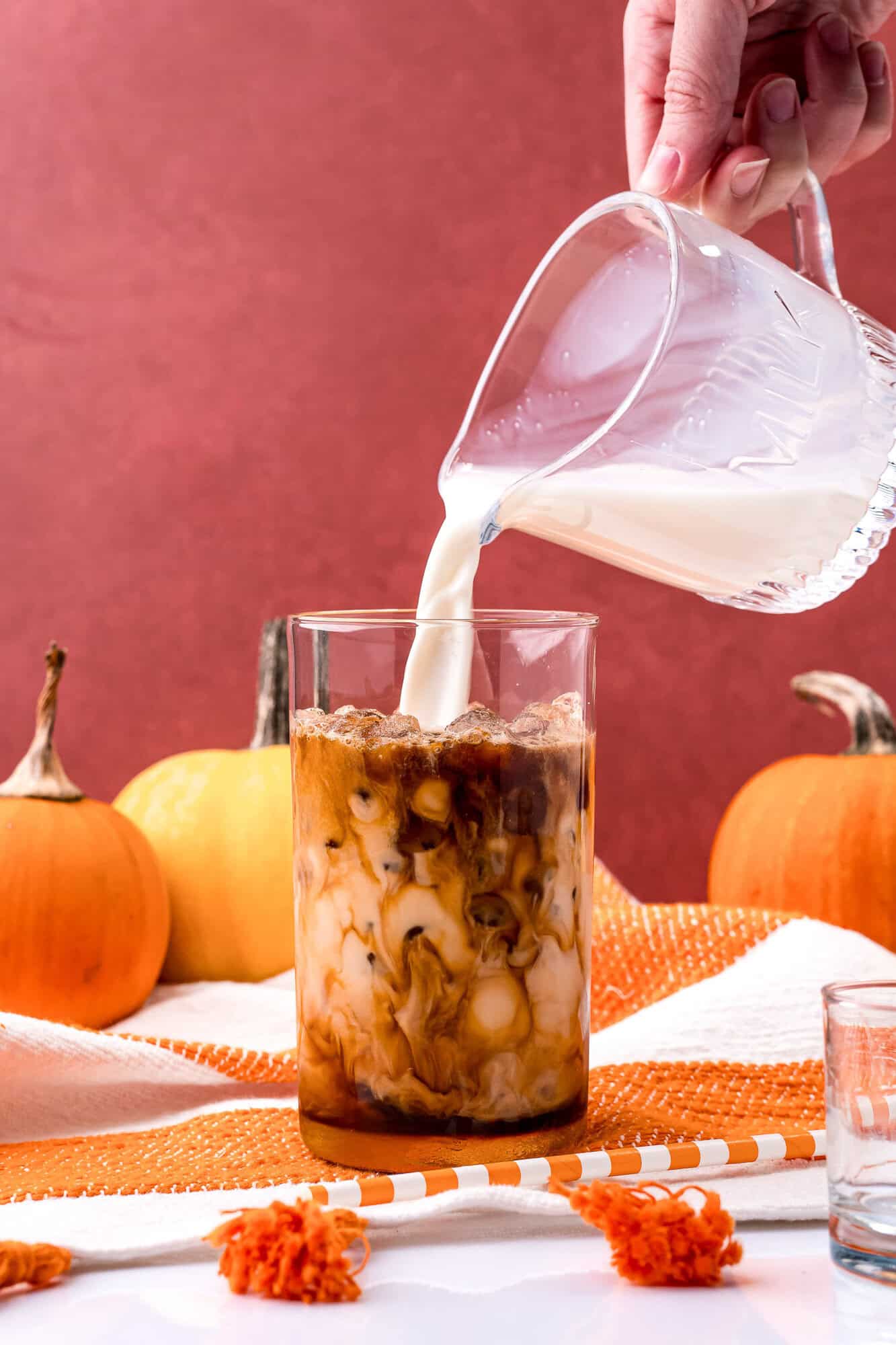 Iced Pumpkin Spice Latte  - 12