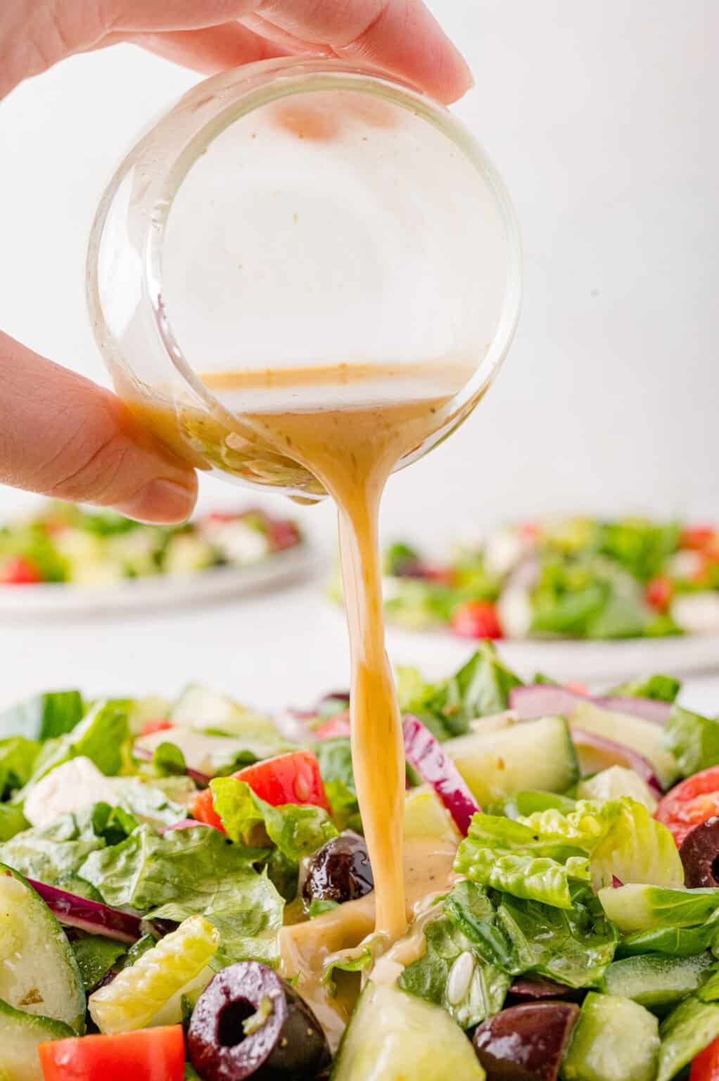 Greek Salad Recipe from the Food Network dressing ingredients