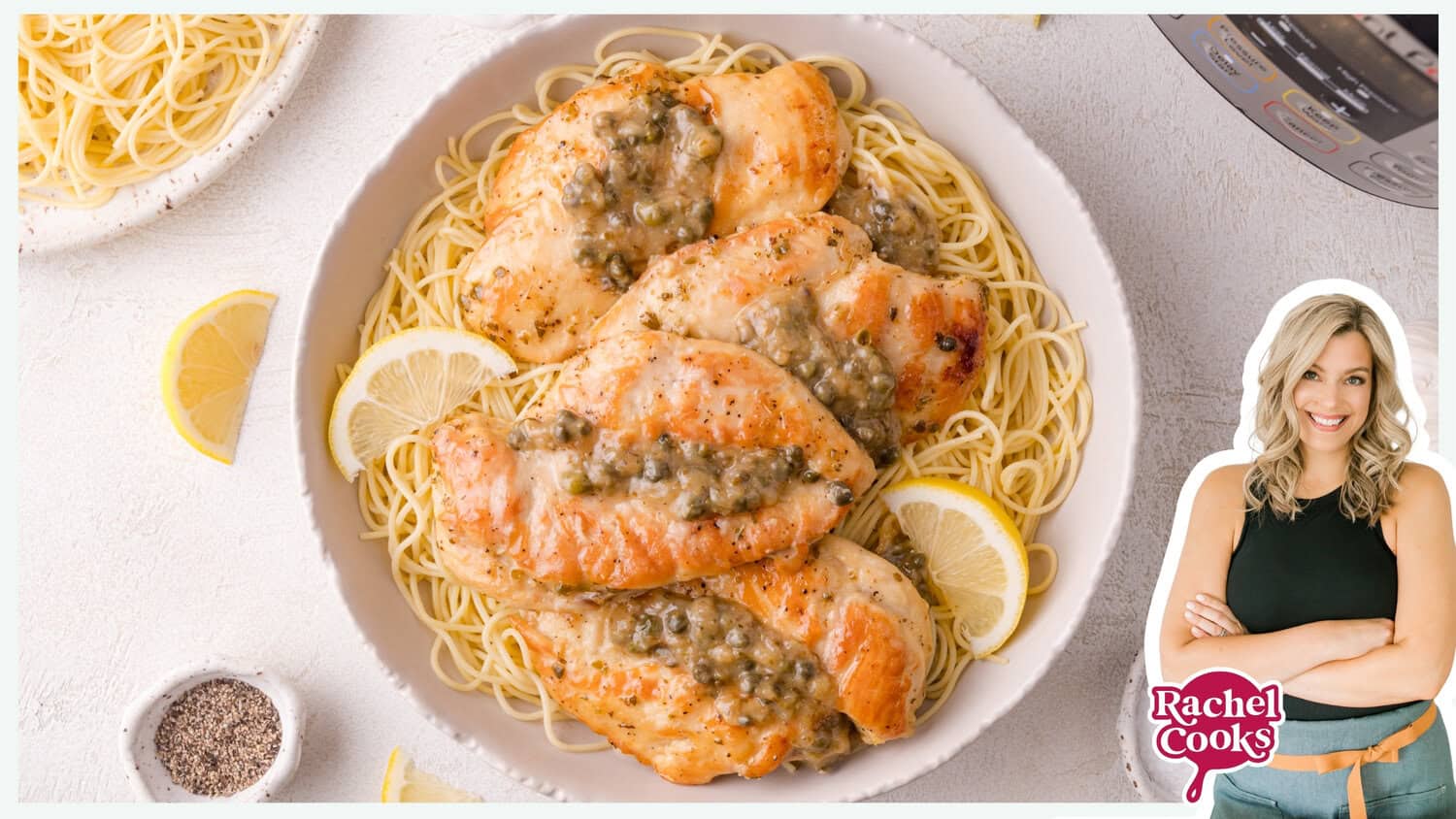 Instant Pot Chicken Piccata - Rachel Cooks®