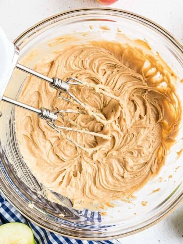 Ingredients blended together.