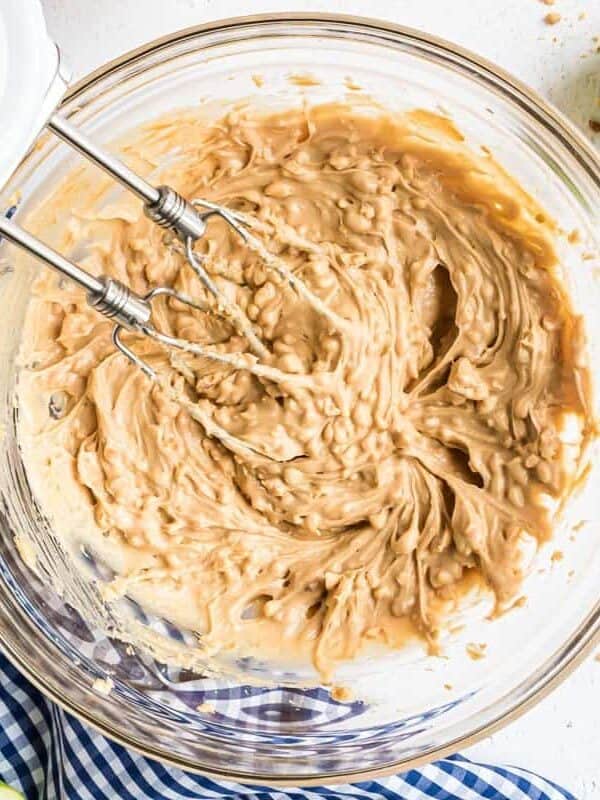 Dip with peanuts added.