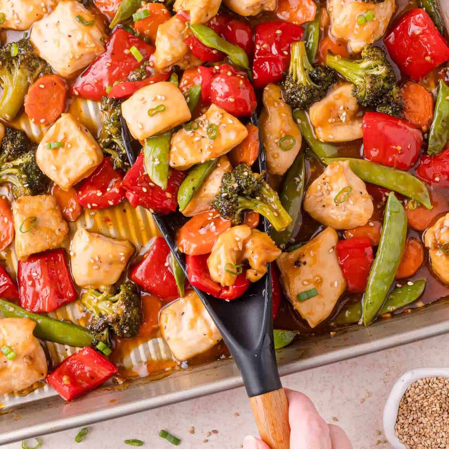 Sheet Pan Teriyaki Chicken